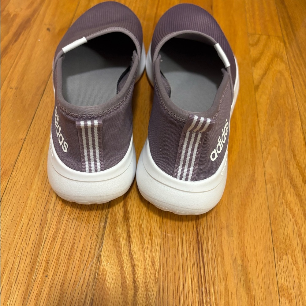Adidas Kids Sneakers - Plum and White